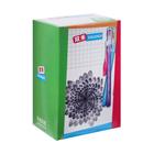 Карандаш секционный, чернографитный, с ластиком, «Флюор», МИКС - Фото 4