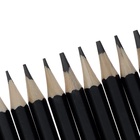 Набор карандашей чернографитных Calligrata, 12 штук, разная твёрдость, шестигранные, деревянные - Фото 5