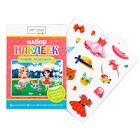 Набор детских наклеек с раскраской «Подружки», 14.5 х 21 см 4123133 - фото 14571943