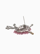 Брошь «Балерина» женственность, цвет розовый в серебре - Фото 4