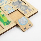 Игра развивающая деревянная «Зоопарк» - фото 8452150
