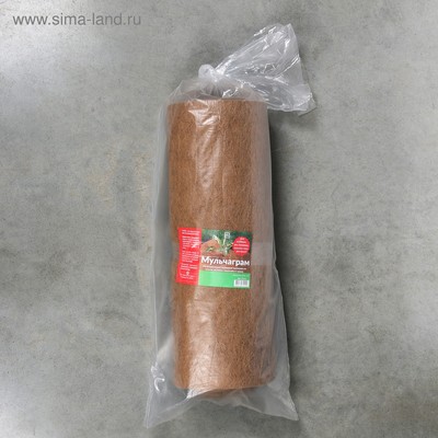 Мульча кокосовая в рулоне, 6×0.75 м, Greengo