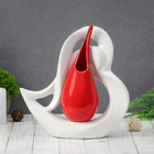 Ваза «Капля», сердце, 24×24.5 см, керамика, МИКС - Фото 3