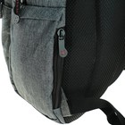 Рюкзак молодёжный, Stavia, 44 х 32 х 16 см, эргономичная спинка, «Футбол», светло-серый - Фото 7