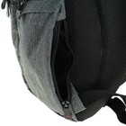 Рюкзак молодёжный, Stavia, 44 х 32 х 16 см, эргономичная спинка, «Футбол», светло-серый - Фото 8