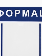 Информационный стенд «Информация» 3 плоских кармана А4, цвет синий - Фото 4