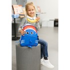 Рюкзак детский «Акула», цвет синий - Фото 5