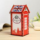 Чайный домик "Лондон" 20х9,5х10 см - Фото 3