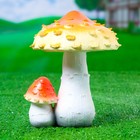 Садовая фигура "Поганка" 13х13х18см - Фото 1