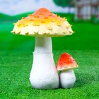 Садовая фигура "Поганка" 13х13х18см - Фото 3