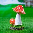Садовая фигура "Гриб" 11х8х15см - Фото 3