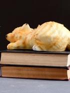 Садовая фигура из гипса «Спящий Кот», 15×23×13 см - Фото 10