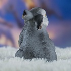 Садовая фигура из полистоуна «Кролик», 12.5×8×9 см - Фото 4