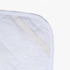 Наматрасник 220х200 см, иск.лебяжий пух, микрофибра, пэ 100% - Фото 2