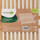 Сушилка для посуды «Бамбуковый лес», 43×38 см, 2 яруса - Фото 11