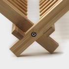 Сушилка для посуды «Бамбуковый лес», 43×38 см, 2 яруса - Фото 7