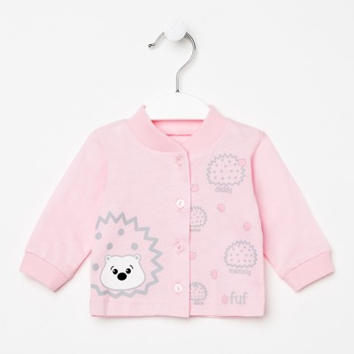 Кофточка, цвет розовый, рост 56 см (40)