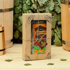 Подарочный набор «Добропаровъ», 2 предмета: "Калмыцкий чай", солевая запарка "Эвкалипт" - Фото 2