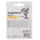 Батарейка алкалиновая Pleomax, AAA, LR03-5BL, 1.5В, блистер, 4+1 шт. - Фото 3