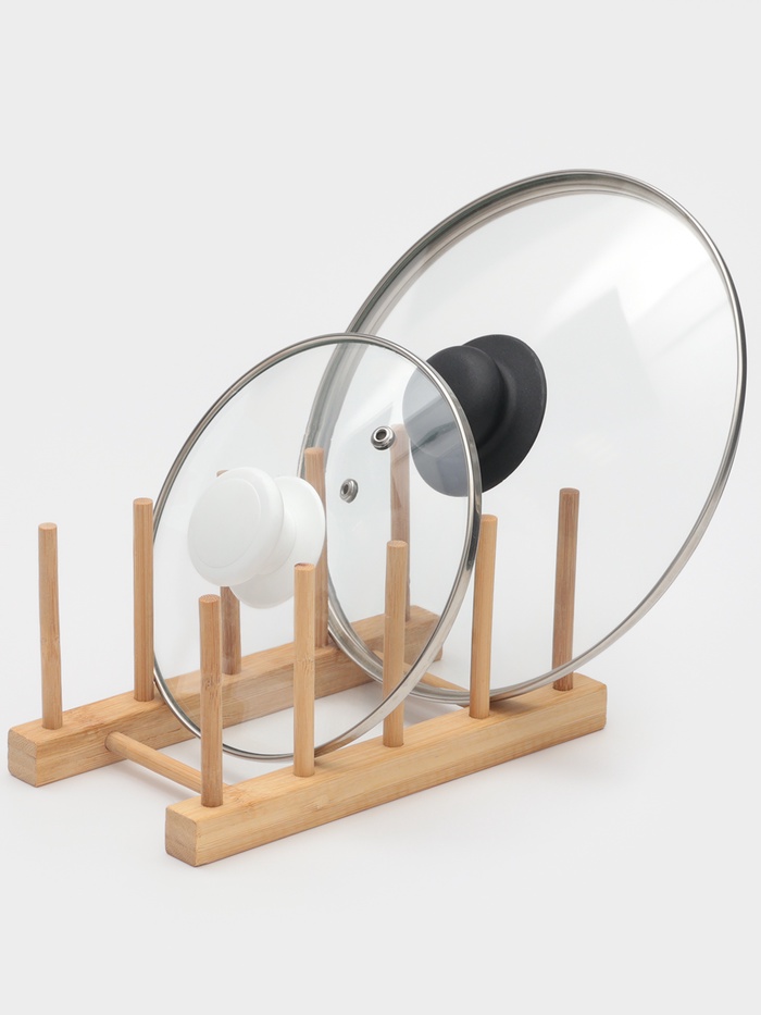 Подставка для разделочных досок и крышек Доляна, 21×10, 4 места - Фото 1