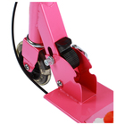 Самокат складной GRAFFITI, колёса световые PVC d=100 мм, цвет розовый - Фото 6