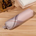 Подушка-валик с лавандой и стружкой можжевельника, сувенирный, 10×28 см, МИКС - Фото 2