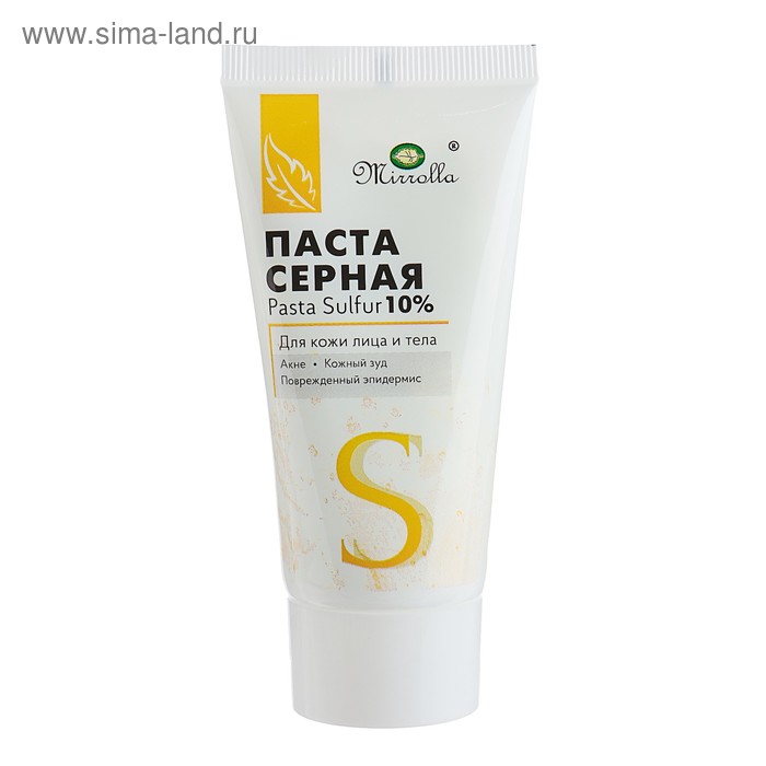 Паста серная Mirrolla, 40 мл - Фото 1