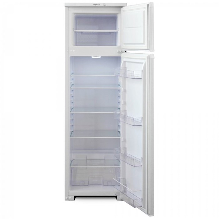 Холодильник "Бирюса" 124, двухкамерный, класс А, 205 л, белый