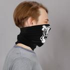 Бандана-труба LUCOSA SILK BLACK SKULL, П-019/1 - Фото 3