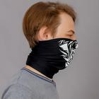 Бандана-труба LUCOSA SILK BLACK WOLF, П-020/1 - Фото 3