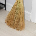 Веникдля уборки «Сорго Премиум», трёхлучевой, 370 г, 90 см, цвет МИКС - фото 20916926