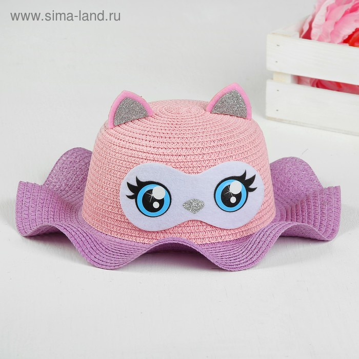 Панама «Совушка», детская, р-р. 52 см, от 2 до 6 лет - Фото 1