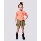 Толстовка детская MINAKU, рост 80, цвет оранжевый - Фото 2