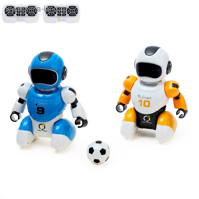 Роботы радиоуправляемые «Футбольный матч», световые и звуковые эффекты