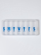 Таблетница «Неделька», английские буквы, 21×9.5×3 см, 7 секций, прозрачная - Фото 3