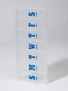 Таблетница «Неделька», английские буквы, 21×9.5×3 см, 7 секций, прозрачная - Фото 4