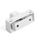 Замок накладной блокирующий для пластиковых окон ТУНДРА 001WW, 2 ключа, белый - Фото 5