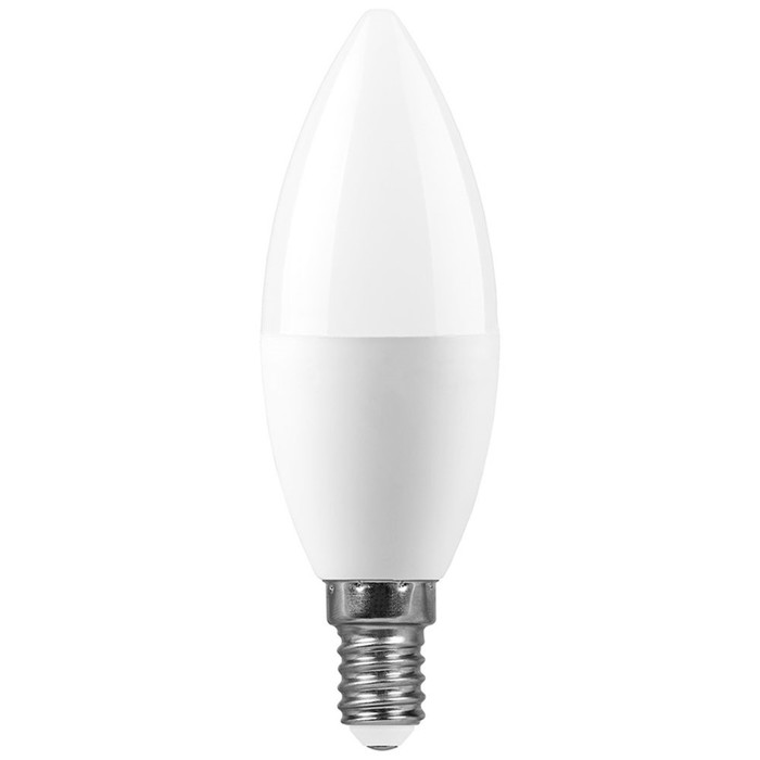 Лампа светодиодная FERON, С37, 11 Вт, Е14, 4000 К, дневной белый - фото 1906993372