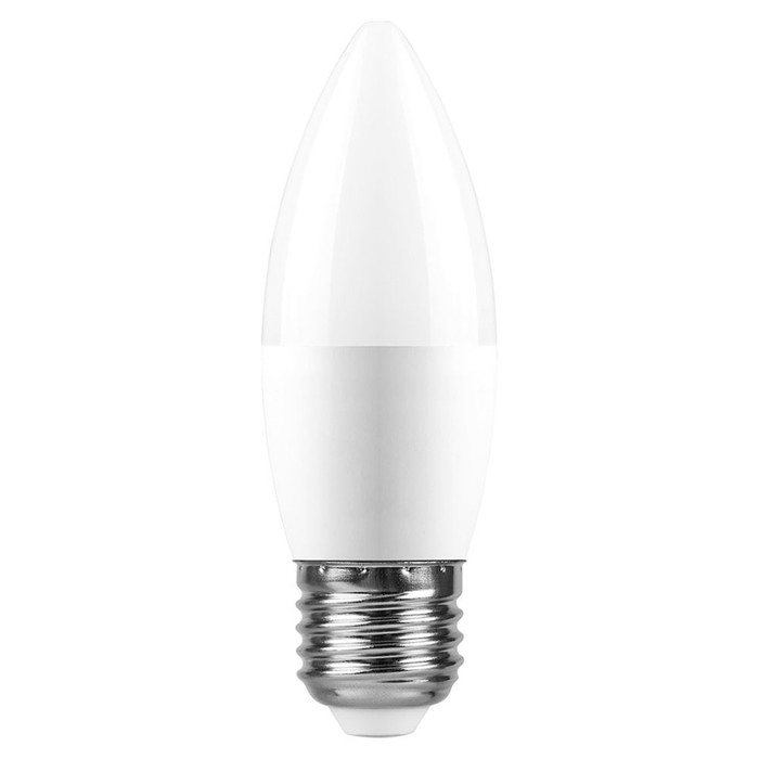 Лампа светодиодная FERON LB-770, C37, E27, 11 Вт, 230 В, 6400 К, 955 Лм, 220°, 111 х 37 мм - фото 1906993412