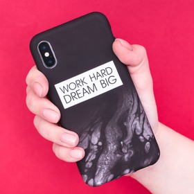 Чехол для телефона iPhone X/XS Dream big, 14.5 × 7 см 4114294