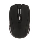 Мышь Luazon MB-1.1, беспроводная, оптическая, 3200 dpi, от 2 батареек, USB, чёрная - Фото 4