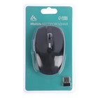 Мышь Luazon MB-1.1, беспроводная, оптическая, 3200 dpi, от 2 батареек, USB, чёрная - Фото 7