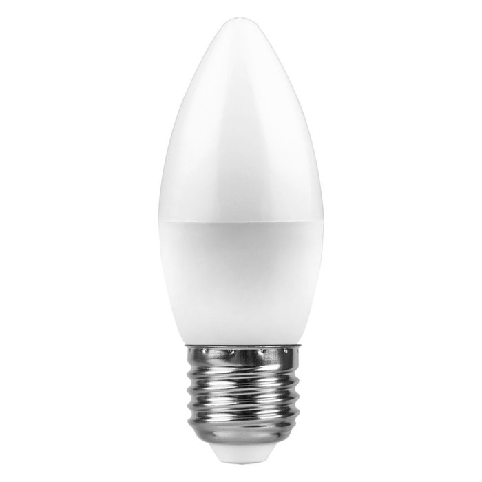 Лампа светодиодная FERON, "Свеча", Е27, 7 Вт, 230 В, 2700 К - фото 1906993477