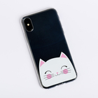 Чехол для телефона iPhone X/XS «Котик», 14.5 × 7 см - Фото 2