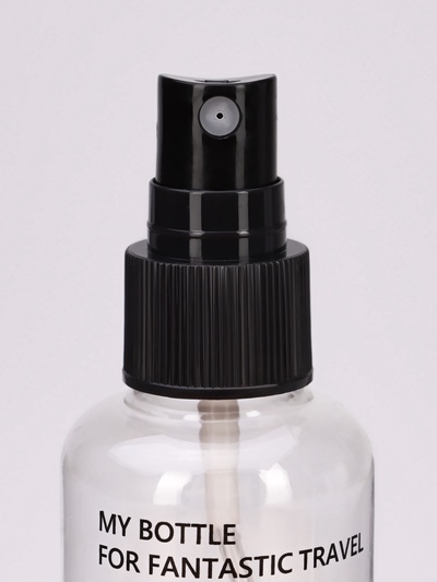 Набор для хранения, 2 предмета, цвет чёрный/прозрачный