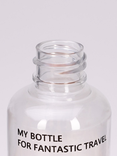 Набор для хранения, 2 предмета, цвет чёрный/прозрачный