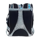 Ранец школьный Стандарт, 36 х 26 х 16 см, + мешок для обуви 40 х 32 см, Сalligrata П "Мото", серый - Фото 9