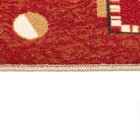 Палас МАРС, размер 100х200 см, цвет красный 315 войлок 195 г/м2 - Фото 2