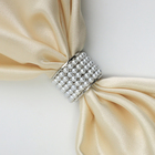 Муфта для платка «Жемчужинка», белая в серебре - Фото 2