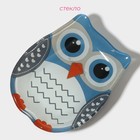 Соусник Доляна "Совунья", 45 мл, 10×8х1,5 см, цвет синий - Фото 2